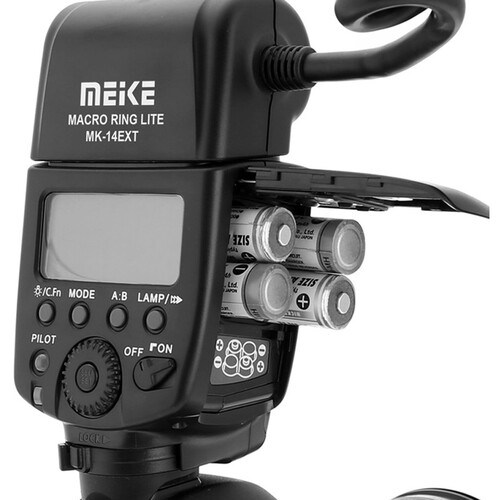 Meike MK-14EXT TTL Macro Ring Flash za Canon - 5
